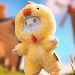 Farmer Bob Ani Monster Plush Pendant - Chicken - New Sealed Bag